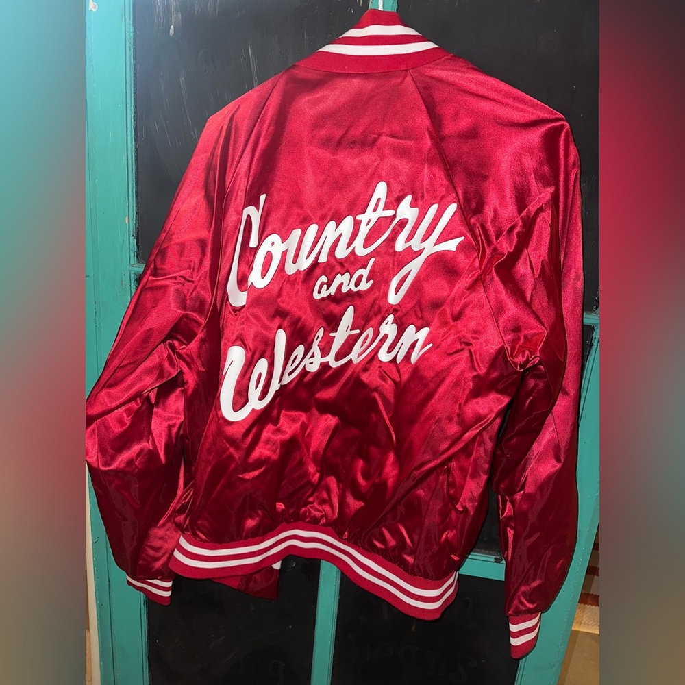 Country Western red jacket